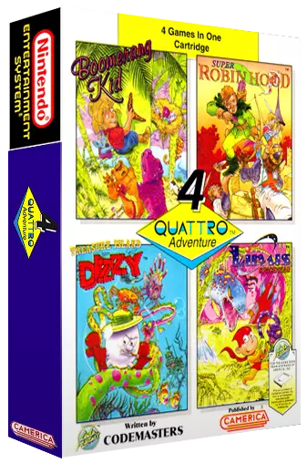 jeu Quattro Adventure